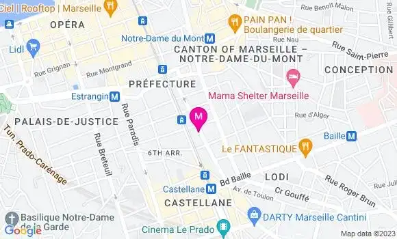 Localisation Restaurant  Le Chill