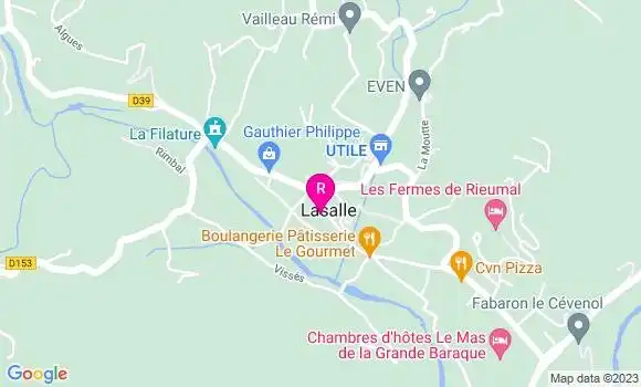 Localisation Restaurant  L