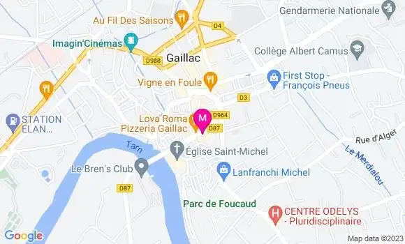 Localisation Kebab Ô Délices