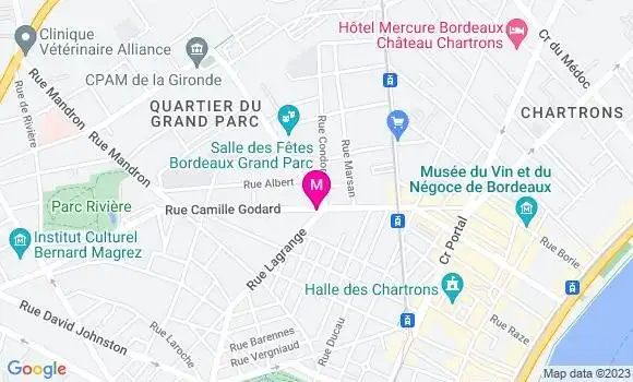 Localisation Bistrot Bohème