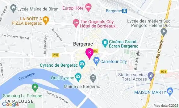 Localisation Restaurant  L