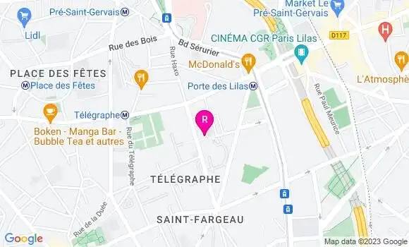 Localisation Restaurant  La Contrebande