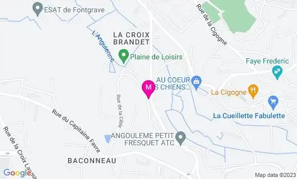 Localisation Restaurant  Le Fresquet