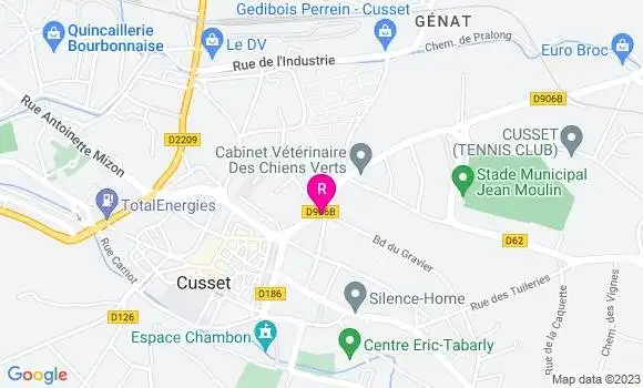 Localisation Restaurant  Les Montagnards