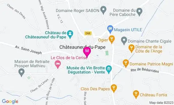 Localisation Restaurant  La Mère Germaine