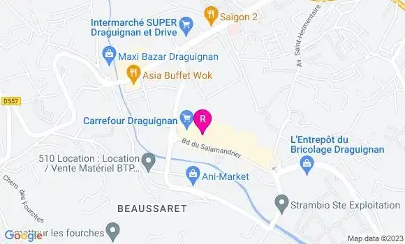 Localisation Brasserie L