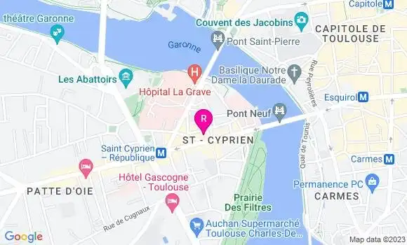 Localisation Bistrot Bistro Régent