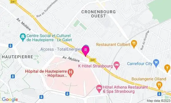 Localisation Restaurant  O