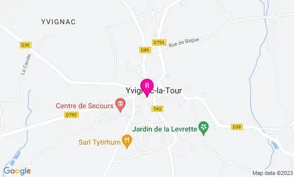 Localisation Restaurant  Les Templiers