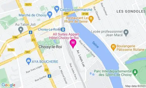 Localisation Restaurant Hôtel Caravana