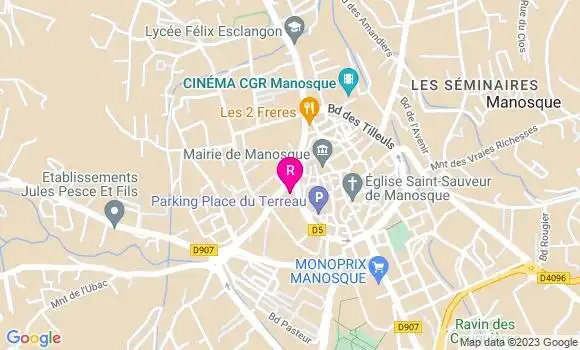 Localisation Restaurant  L