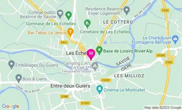 Localisation Restaurant  La Corderie