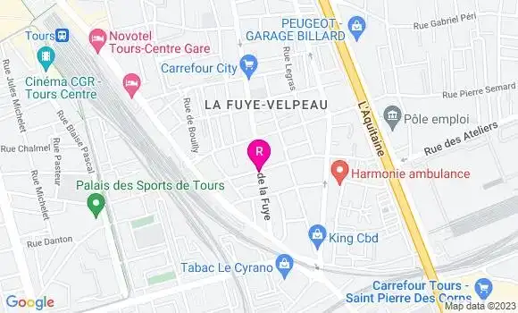 Localisation Restaurant  Caribbean Dreams