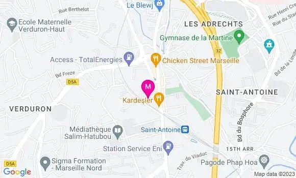 Localisation Restaurant  Le Numidia