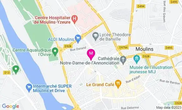 Localisation Sushi Moulins