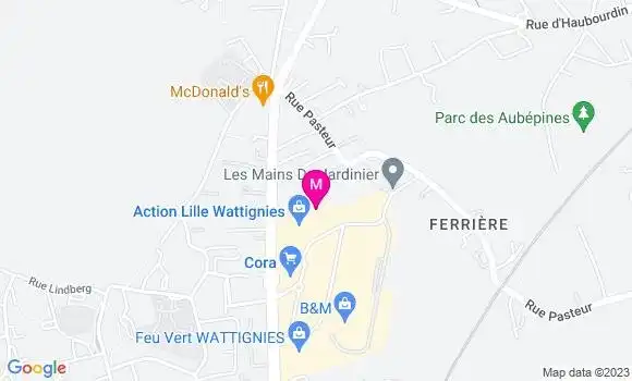 Localisation Restaurant  King Wok