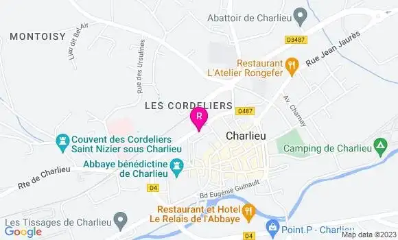 Localisation Restaurant des Boulevards