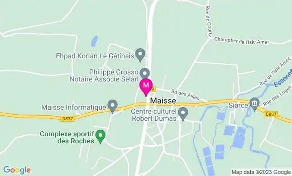 Localisation Restaurant Indien Bojanam