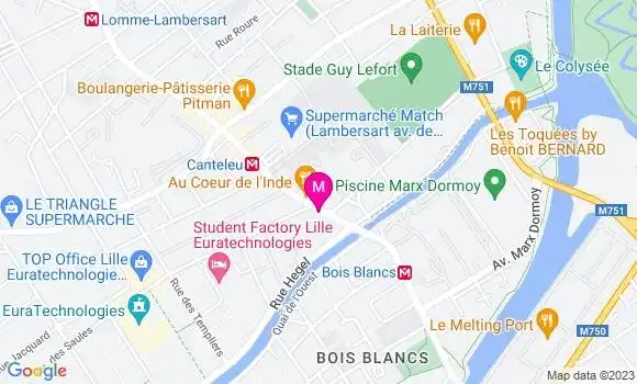 Localisation Restaurant  M