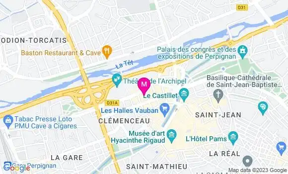 Localisation Restaurant  Les Saisons