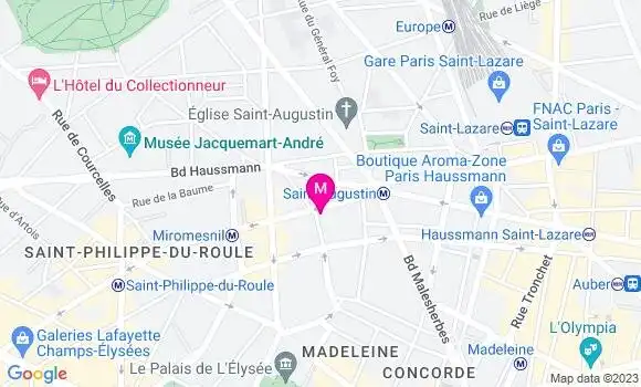 Localisation Restaurant Bar Le Derby
