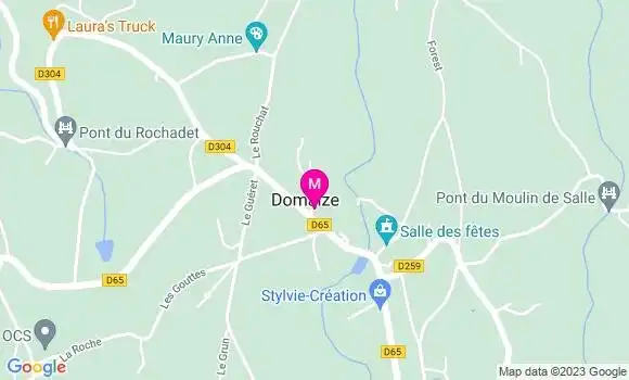 Localisation Restaurant  Pizza au Cabanon