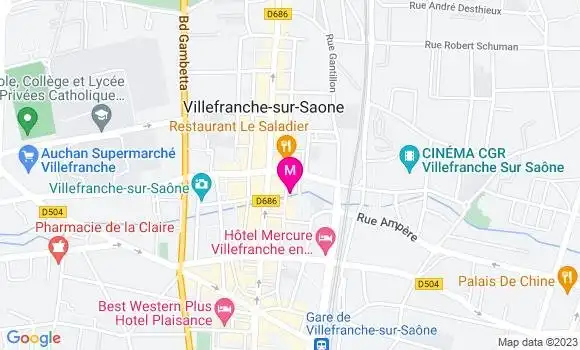 Localisation Restaurant  La Rhumerie
