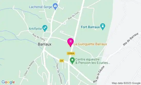 Localisation Restaurant  La Guinguette