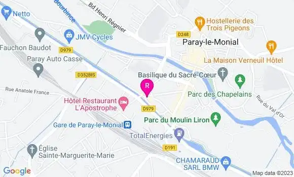 Localisation Restaurant  L