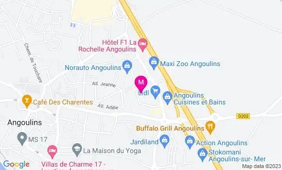 Localisation Restaurant  La K