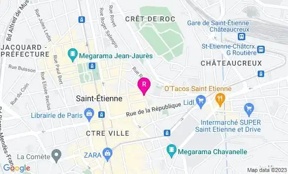 Localisation Restaurant  L