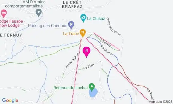 Localisation Pizzeria Lansard Gallay Sophie