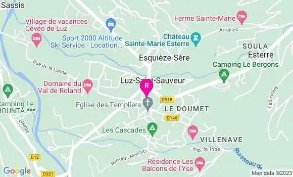 Localisation Restaurant  O