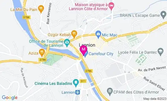 Localisation Restaurant  Le Bào