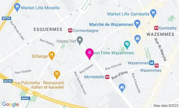 Localisation A la Brasserie