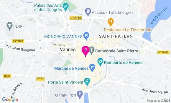 Localisation Restaurant  Le Châtelet