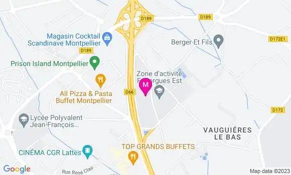 Localisation Brasserie Les 3 Filles