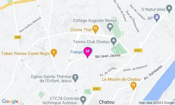 Localisation Restaurant  Le Raymus