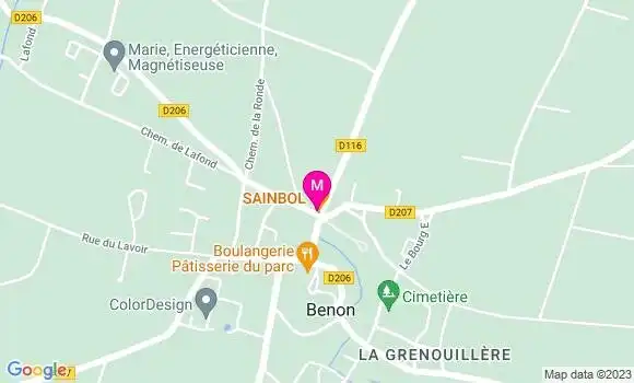 Localisation Restaurant  Sainbol