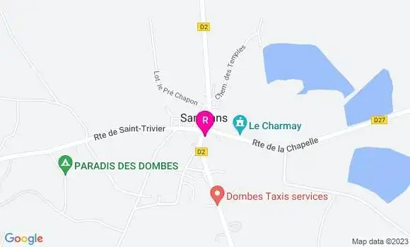 Localisation Restaurant  Les Artistes