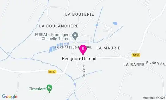 Localisation Restaurant  Le Thir