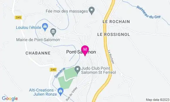 Localisation Restaurant  La Cabane