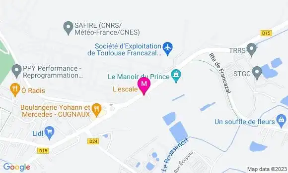Localisation Restaurant  L