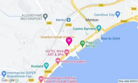 Localisation Istanbul Kebab