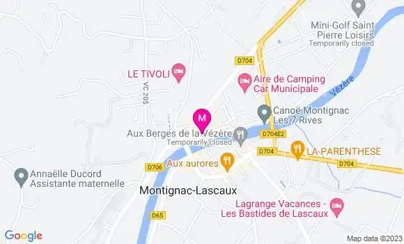 Localisation Restaurant  Quai 21