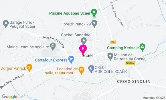 Localisation Crêperie de l