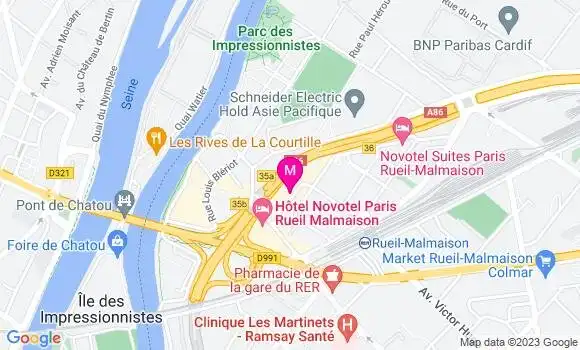 Localisation Restaurant  La Table Orientale