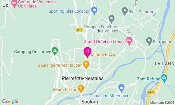 Localisation Pizzeria Minote Pizza