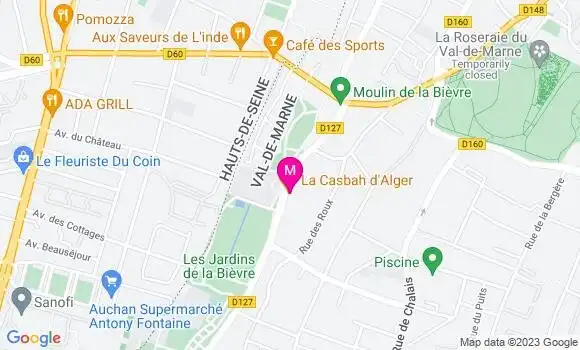 Localisation Restaurant  Delices d
