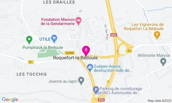 Localisation Restaurant  La Pause Saveur